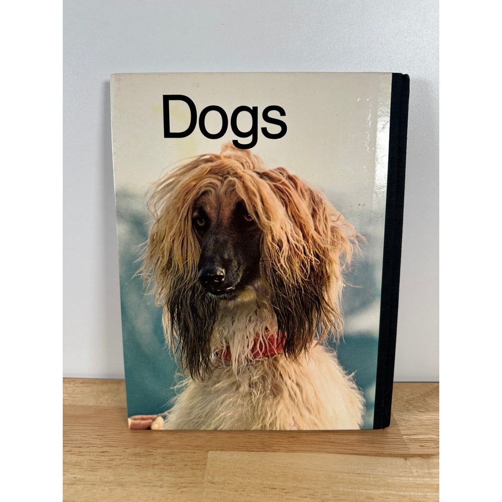 Vintage Dogs‎ Photography Book Hanns Reich 1973 Hardcover Picture Book Art Decor